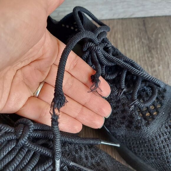 Nike Air Max Thea Ultra Flyknit Black Shoes Womens Size 10 881175-004 - Picture 9 of 12